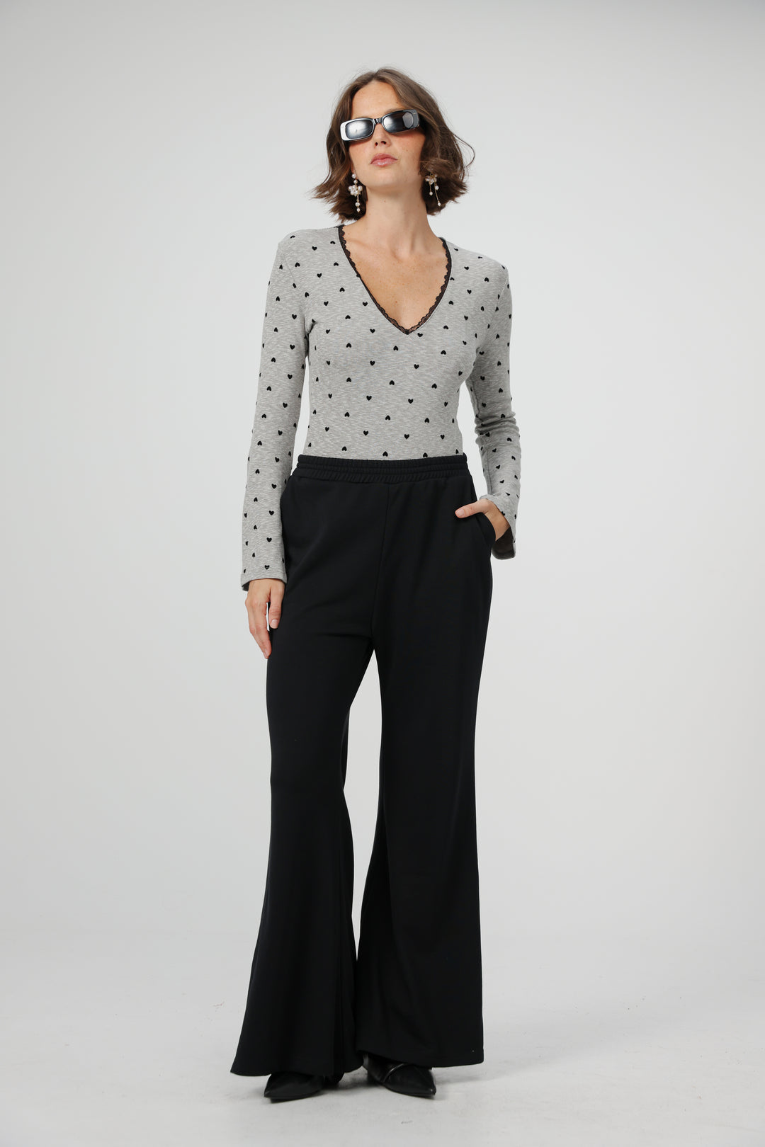 Control Black Joggers