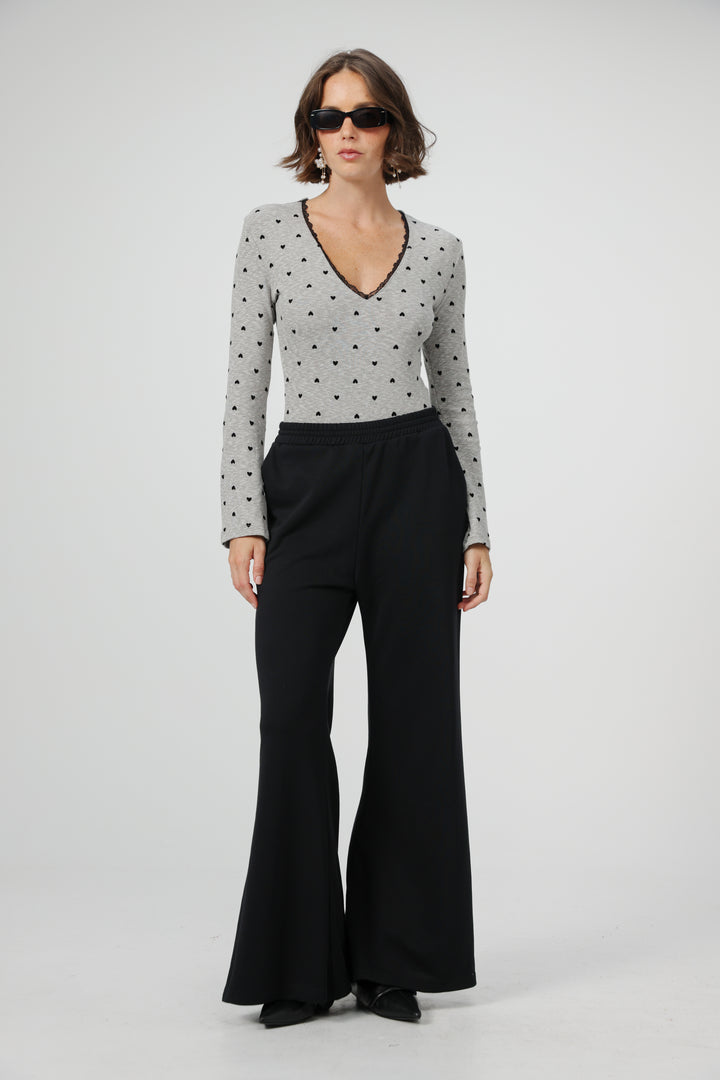 Control Black Joggers