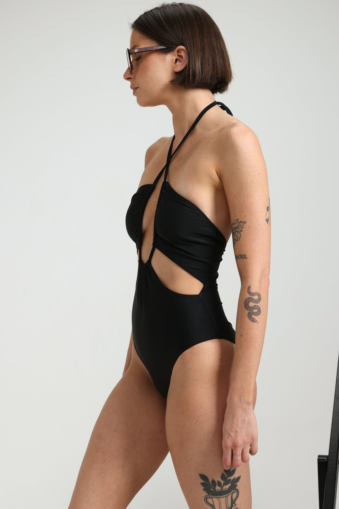 Symbolism Black Swimsuit