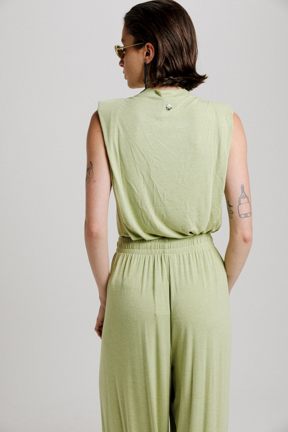 VIP Green Padded Tank