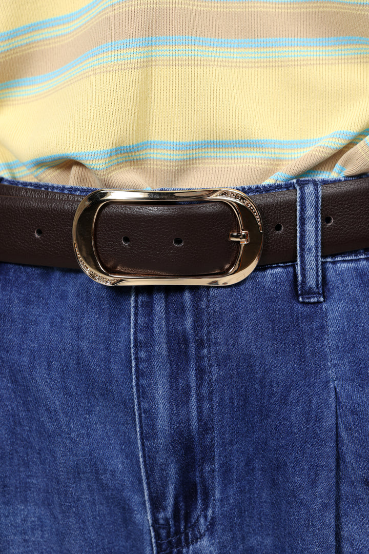 Brown Leather Belt