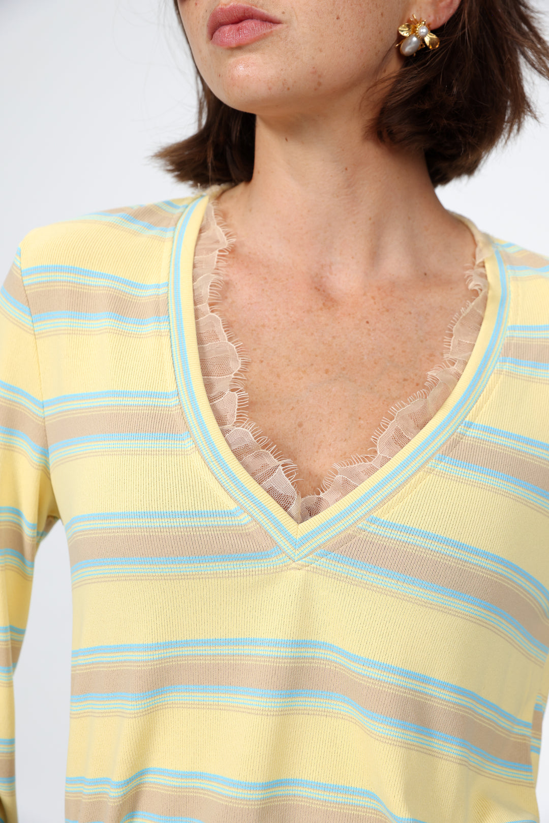 Mystery Yellow Striped Shirt