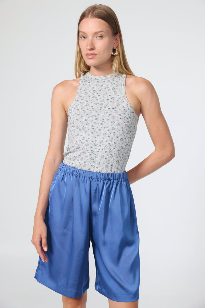 Saba Grey Floral Tank