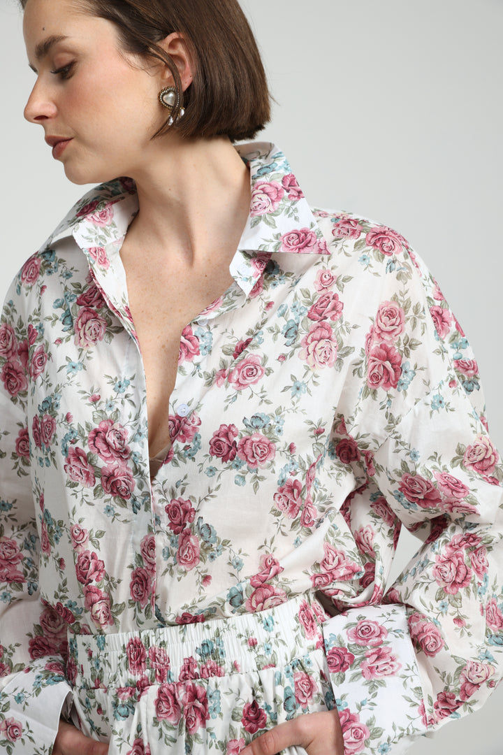 Floral Buttoned Shirt