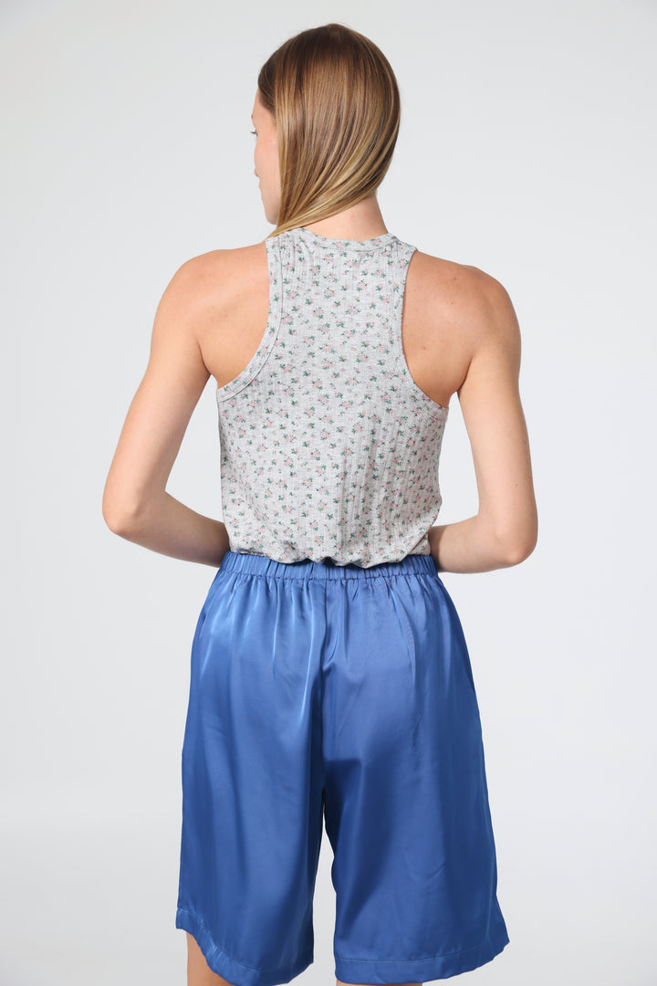 Saba Grey Floral Tank