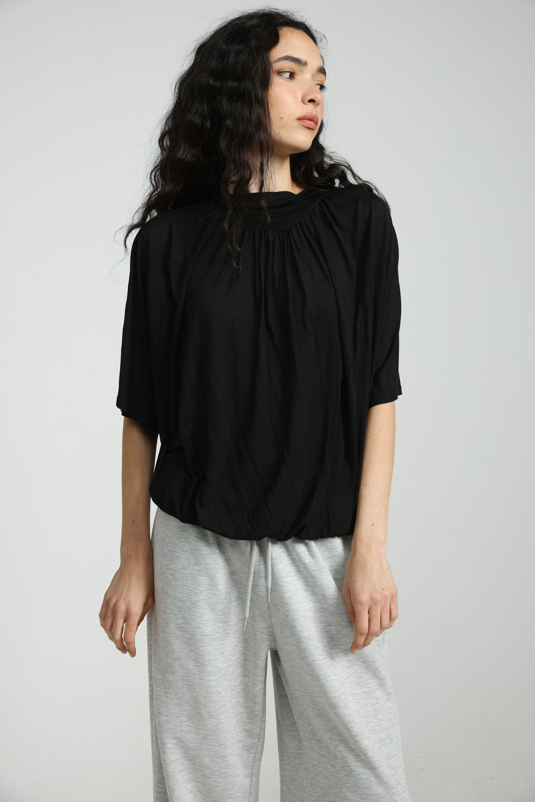 Whisper Black T-Shirt