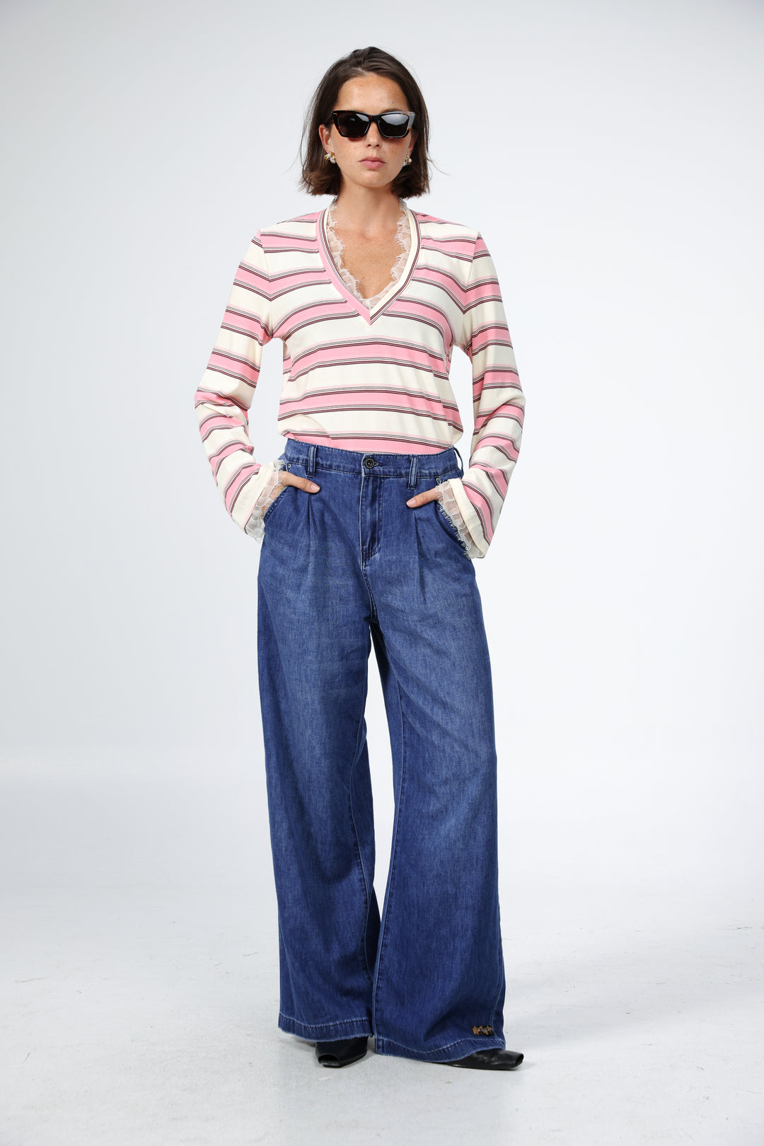 Mystery Pink Striped Shirt