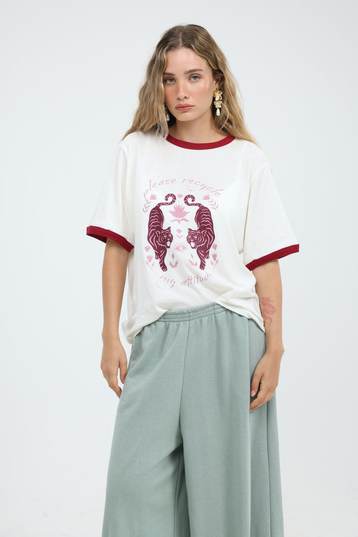 Please Recycle White T-Shirt