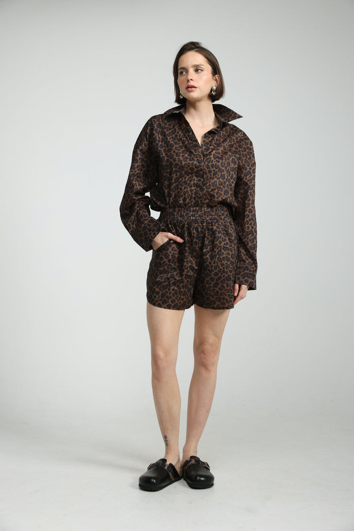 Leopard Shorts