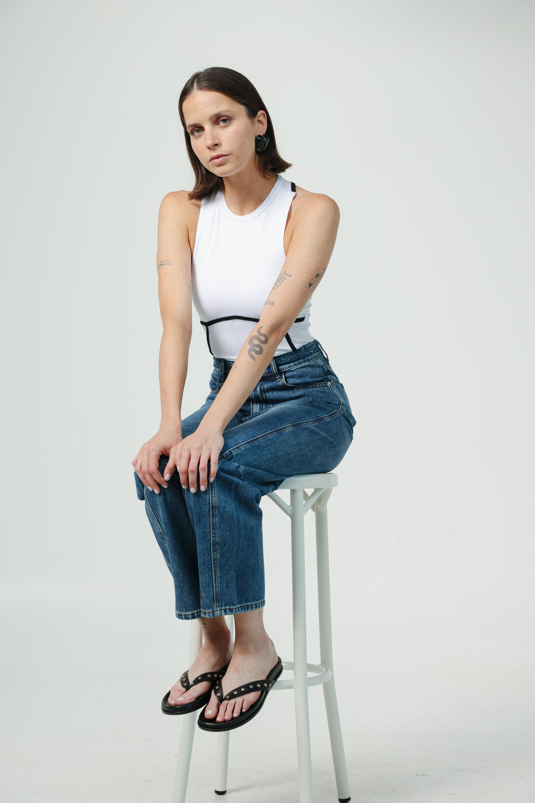 DNA No.27 Black Sandals