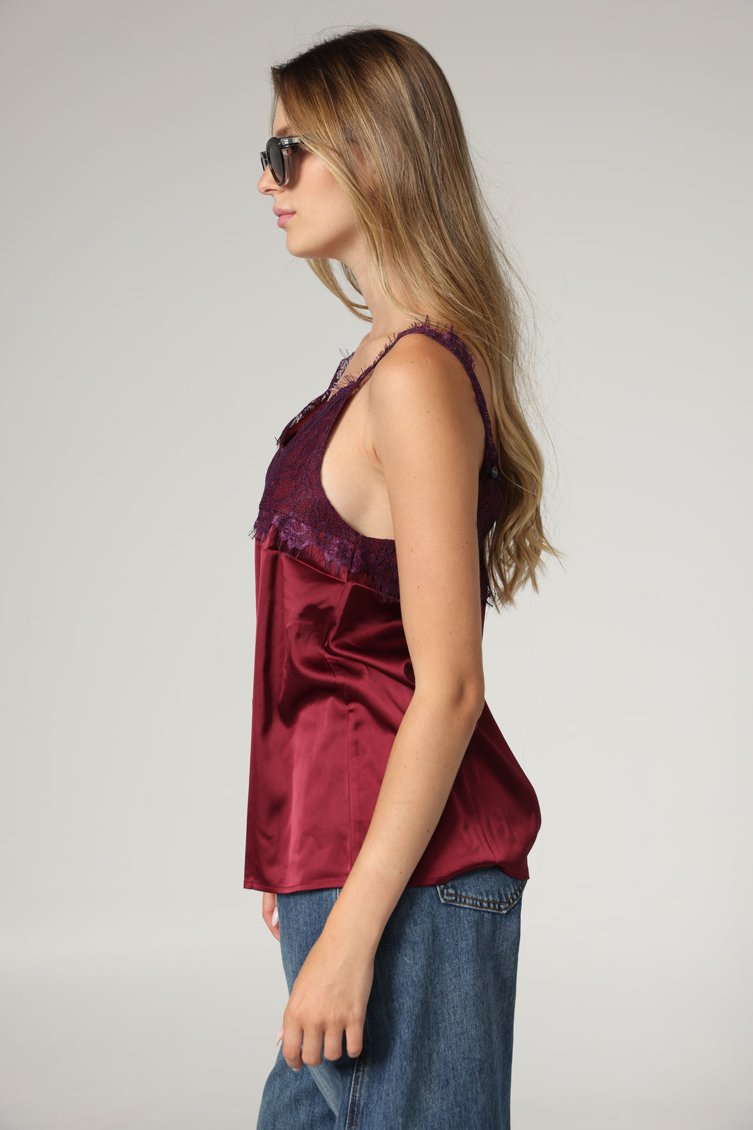 Lace Wine Tank