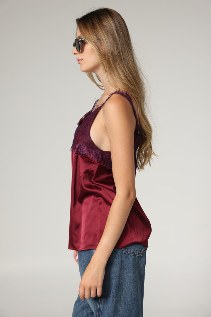 Lace Wine Tank