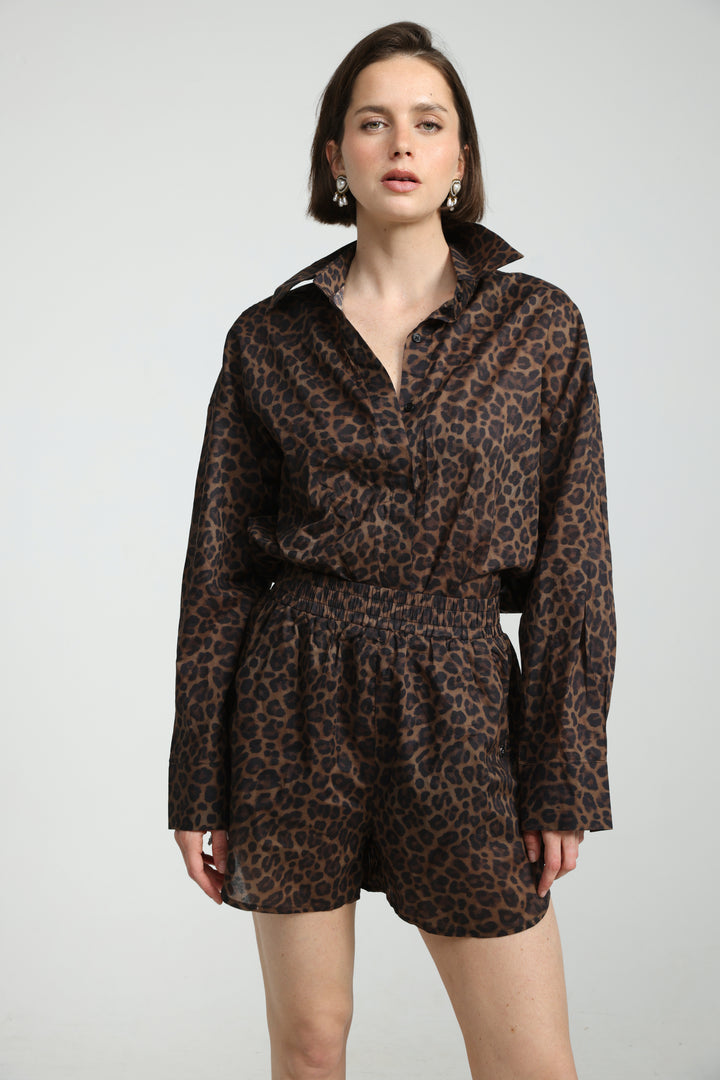 Leopard Shorts