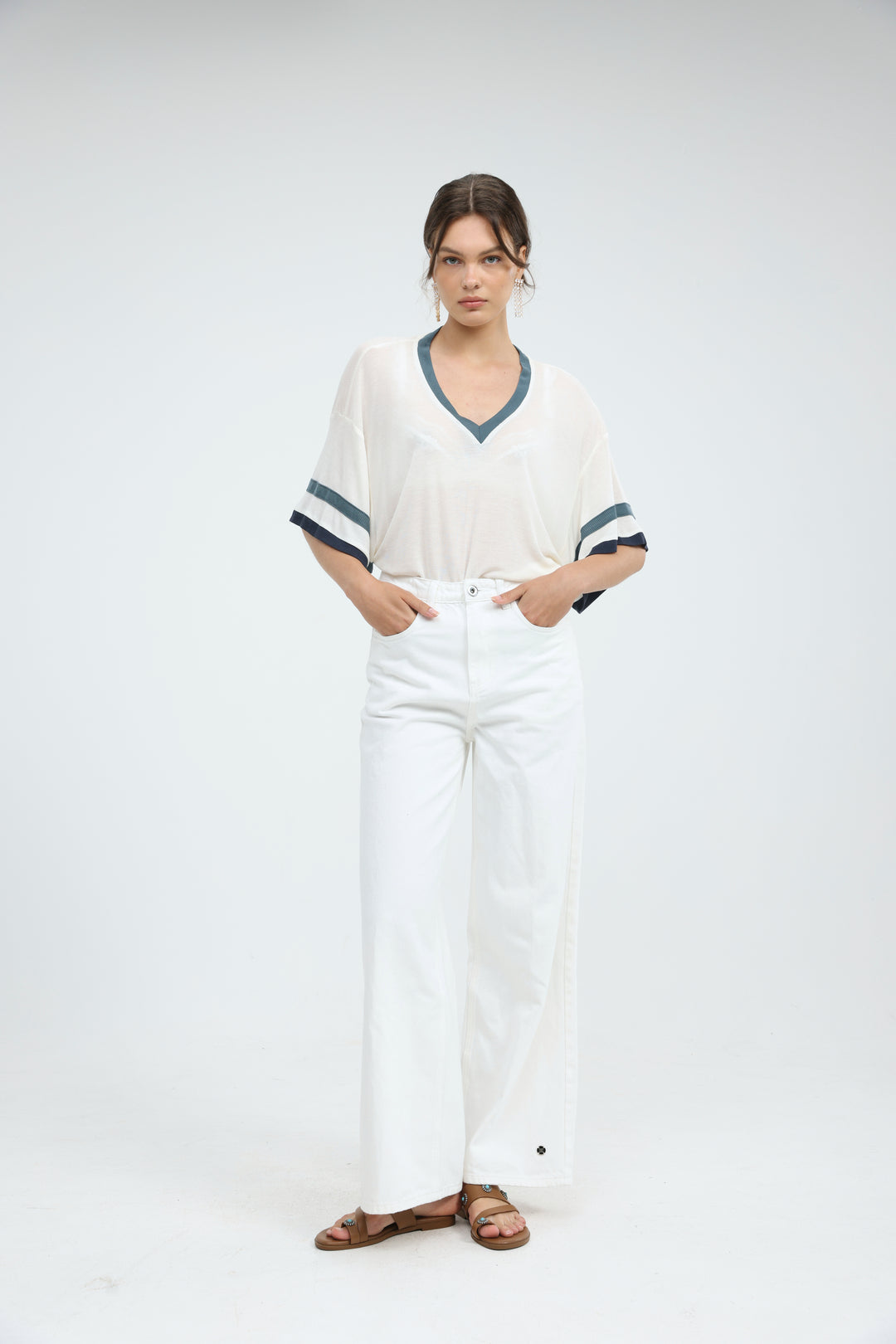 Passport Cream T-Shirt