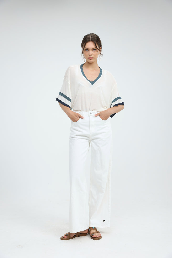 Passport Cream T-Shirt