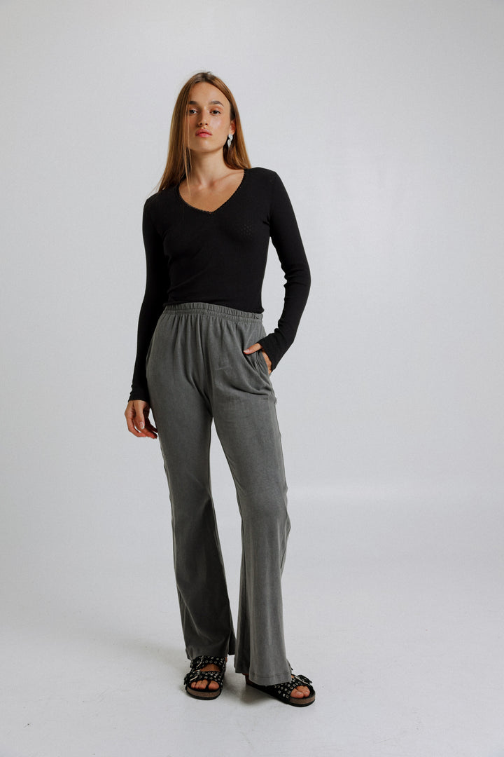 Texture Black V shirt