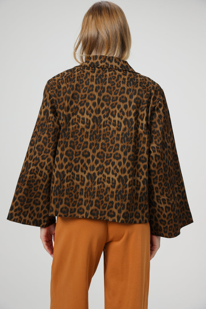 Beer Leopard Blazer