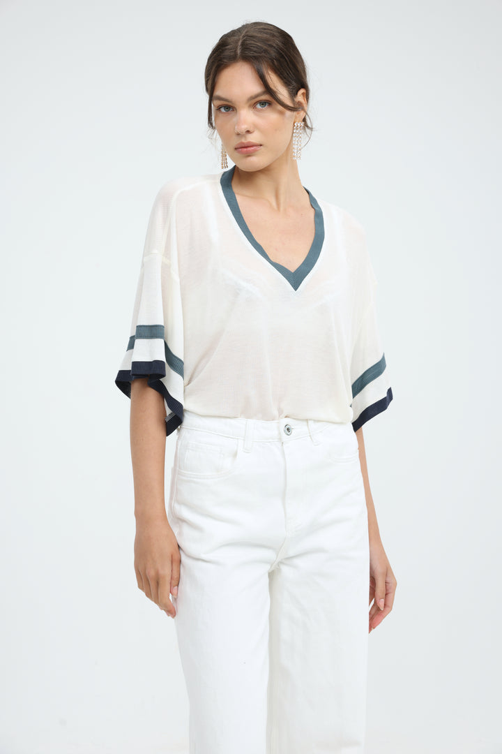 Passport Cream T-Shirt