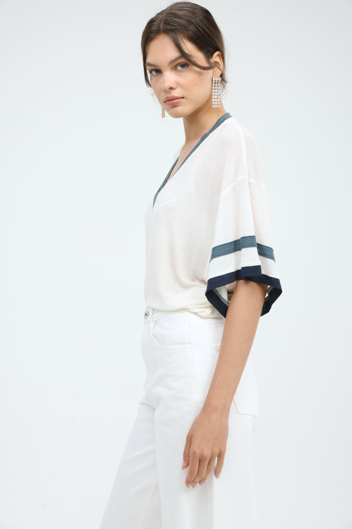 Passport Cream T-Shirt