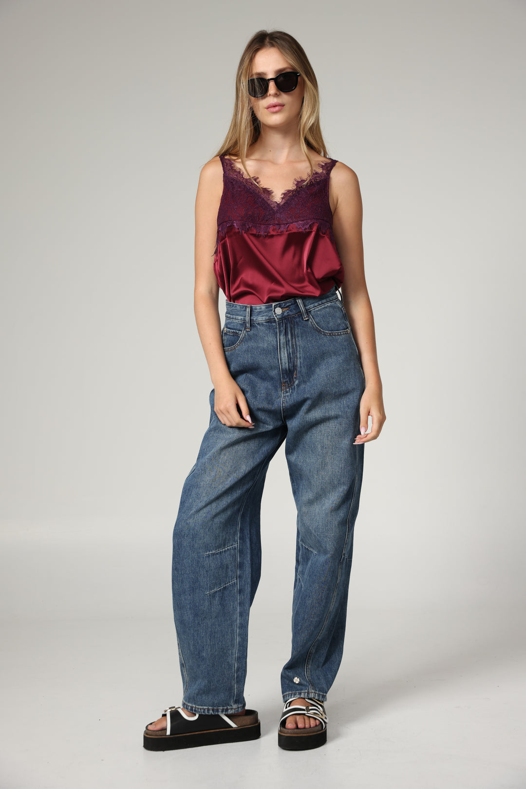 Lace Wine Tank