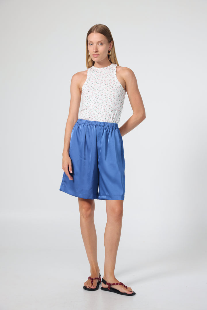 Saba White Floral Tank