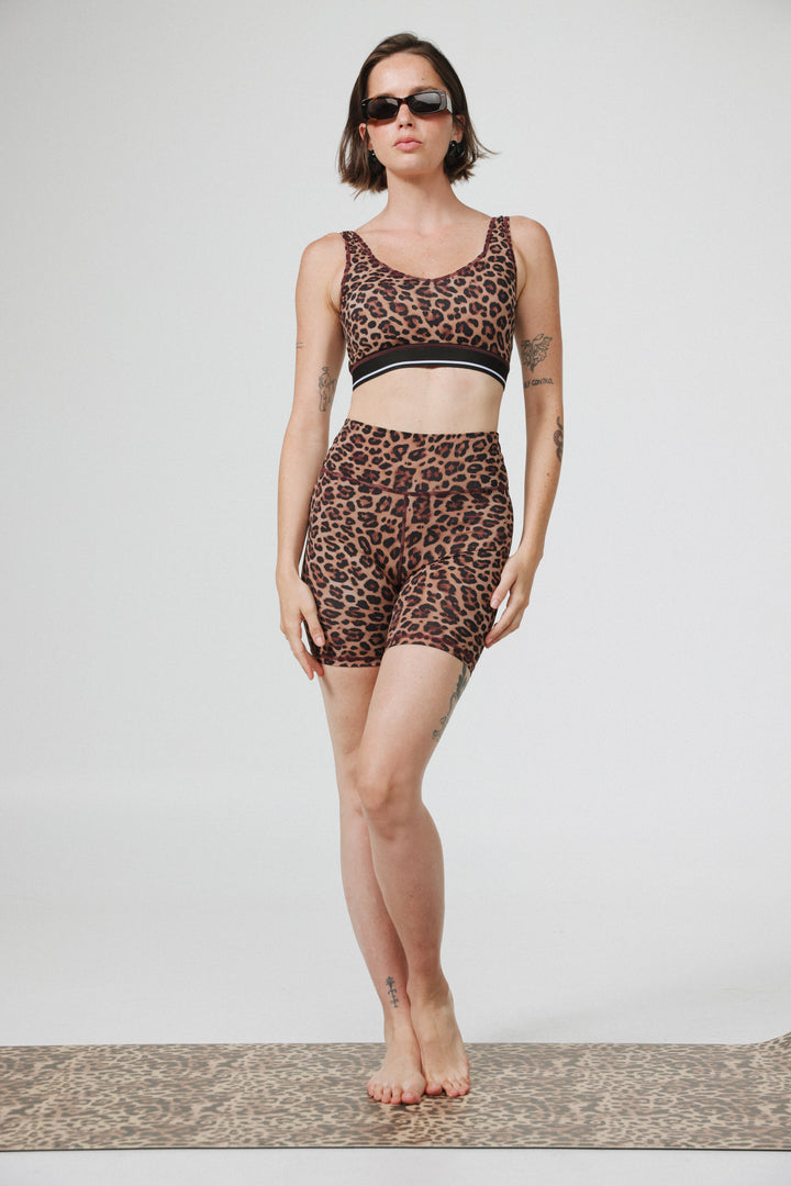 Lanir Leopard Short Leggings