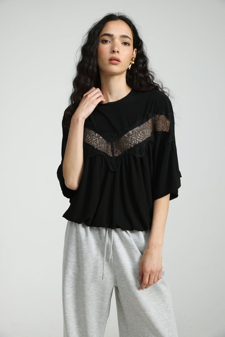 Remotely Black T-Shirt