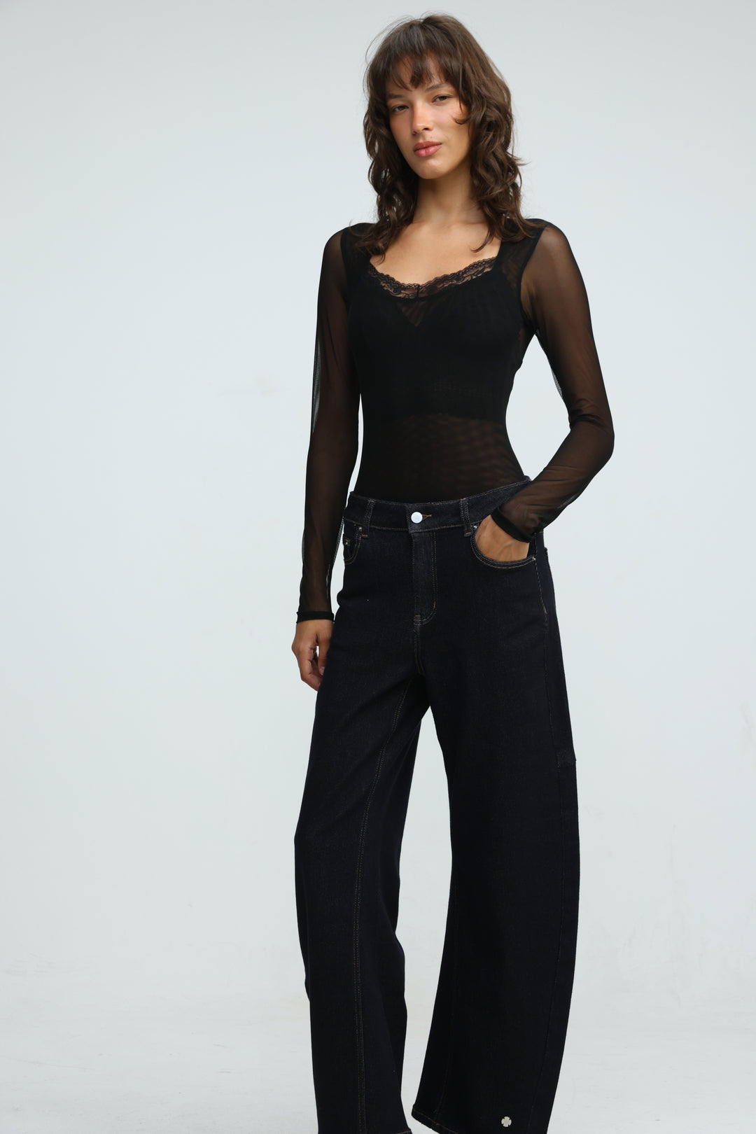 Stage Black Bodysuit
