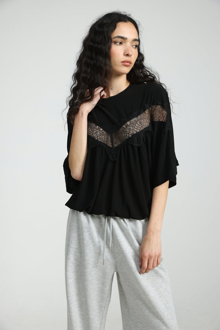 Remotely Black T-Shirt