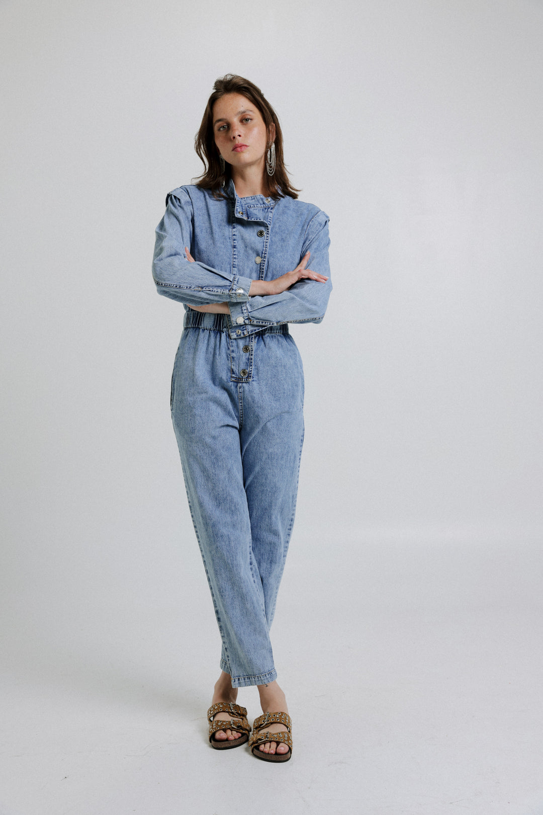 Boiler Denim Blue Jumpsuit