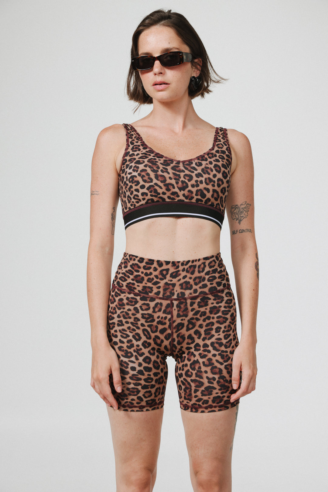 Lanir Leopard Short Leggings