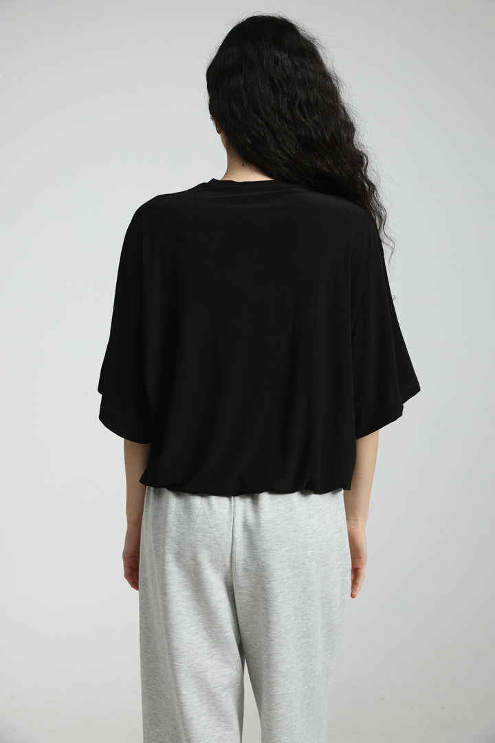 Remotely Black T-Shirt