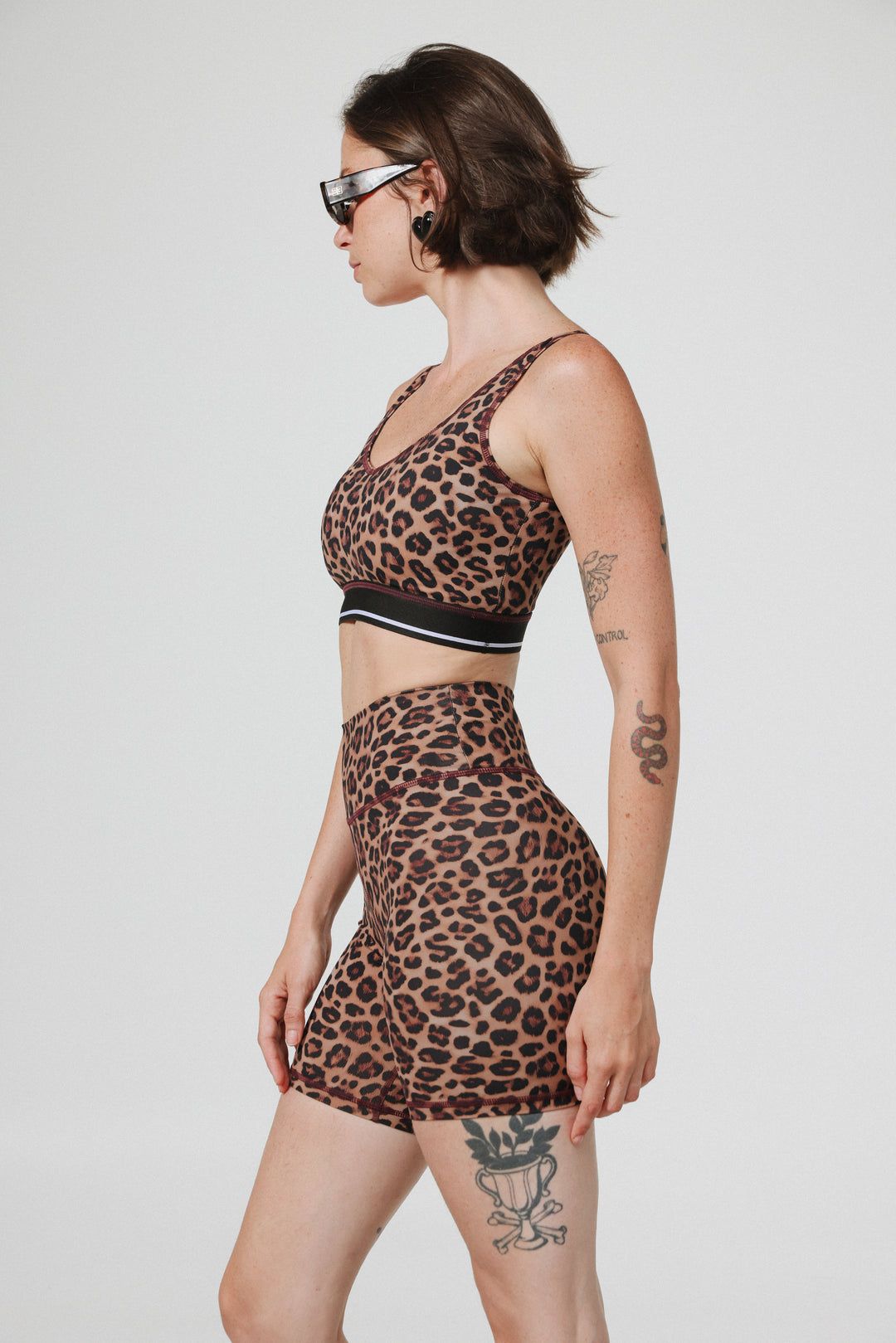 Lanir Leopard Short Leggings