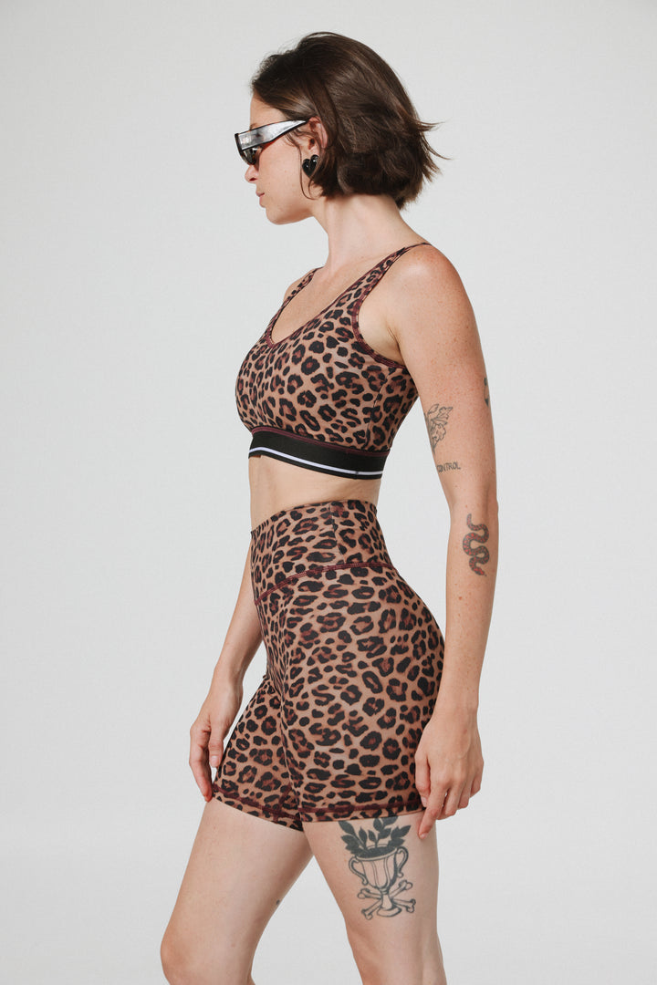 Lanir Leopard Short Leggings