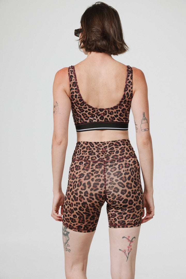 Lanir Leopard Short Leggings