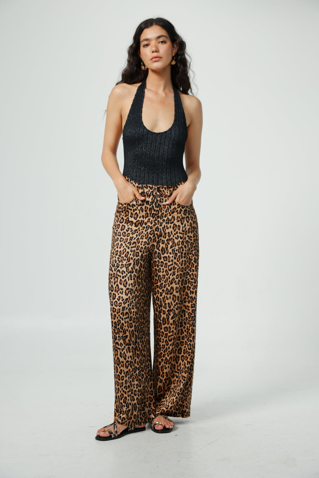 Believe Black Bodysuit