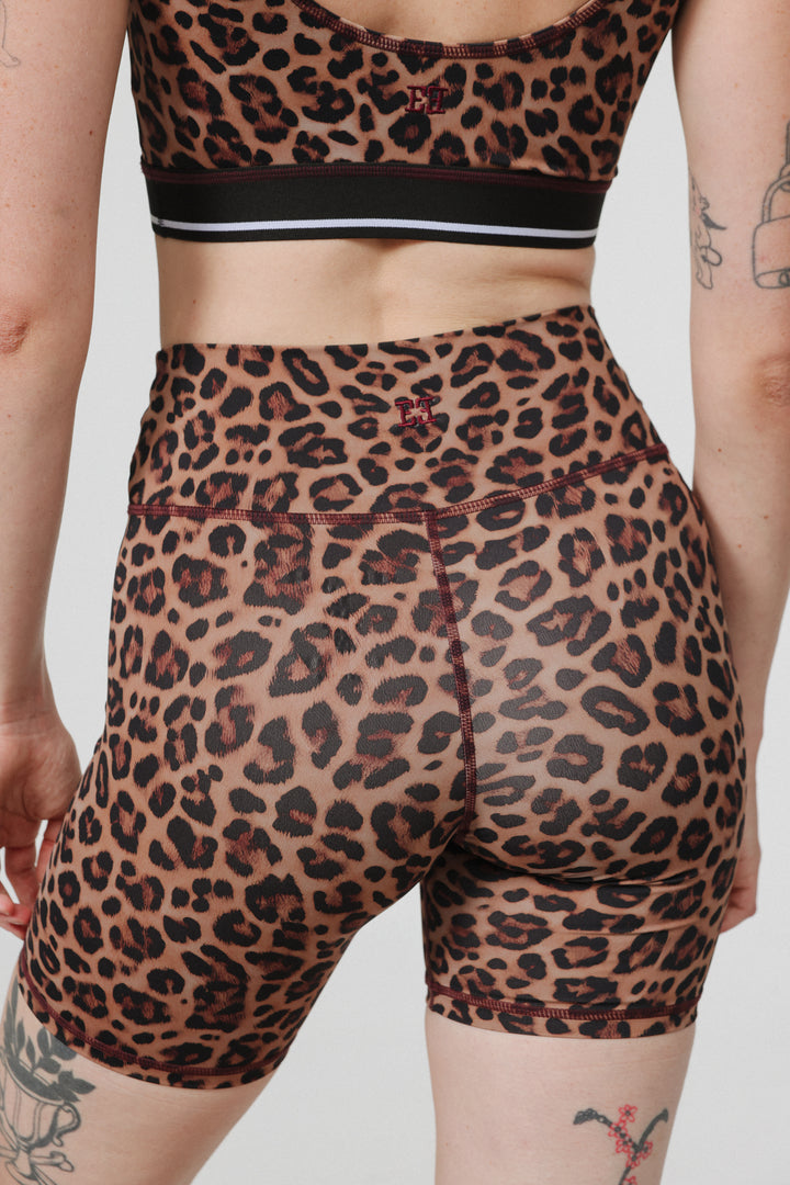 Lanir Leopard Short Leggings