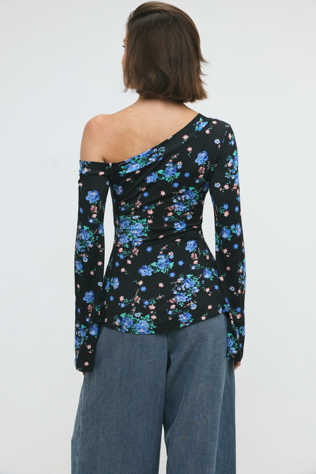 State Floral Drop Shoulder Shirt