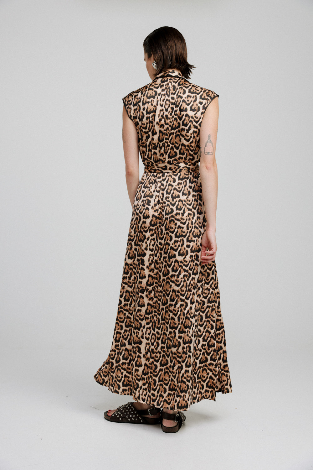 Wrap Leopard Dress