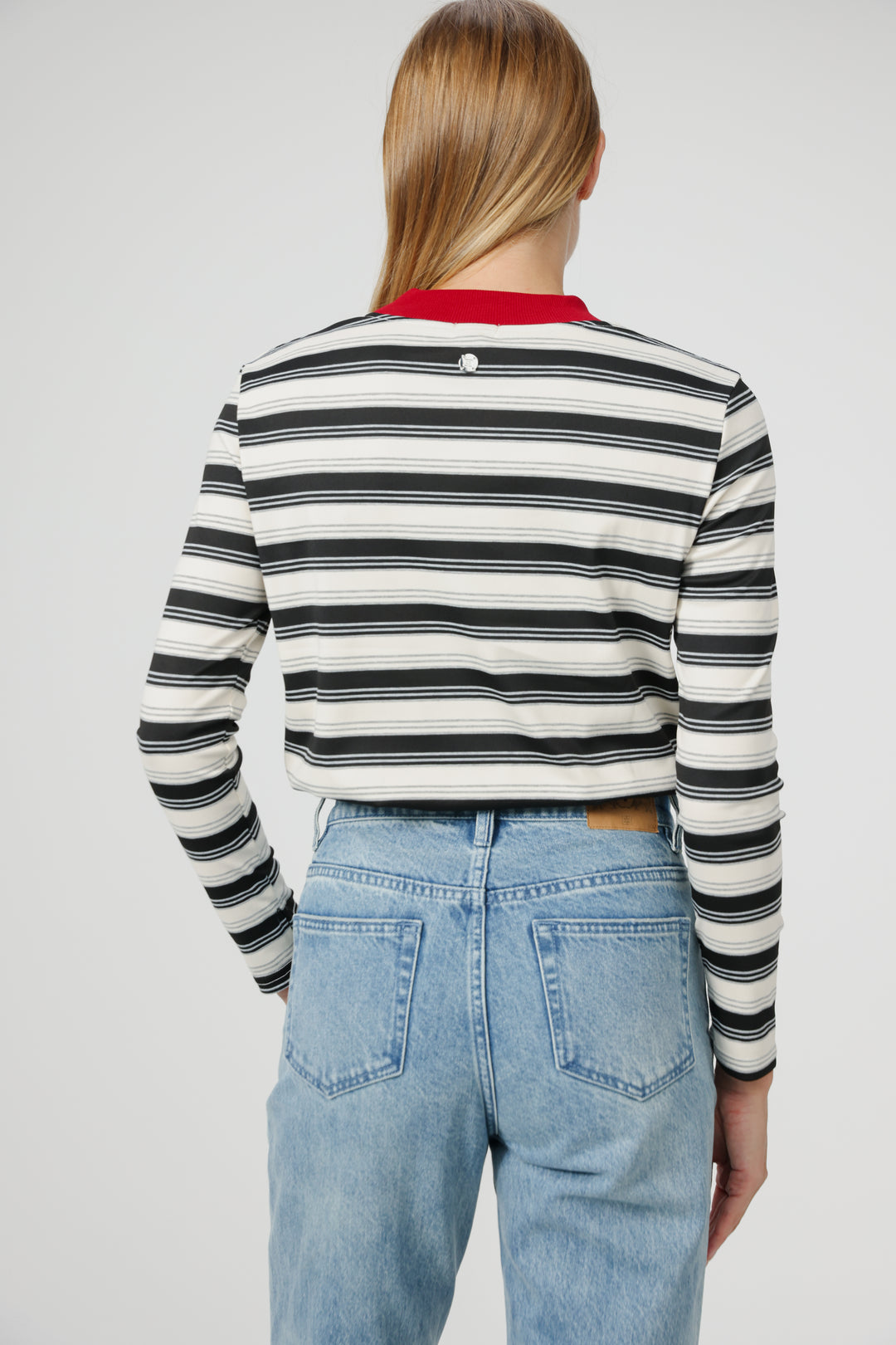 Rebase Black Striped Shirt
