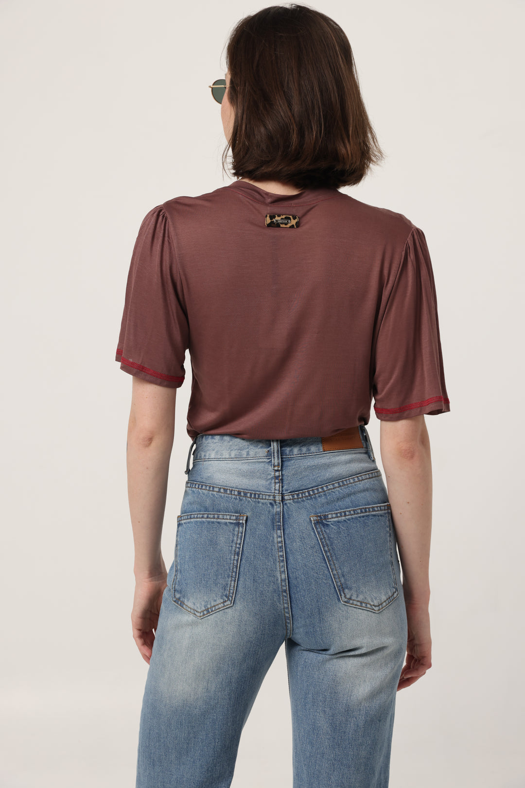 Clean Brown V T-Shirt
