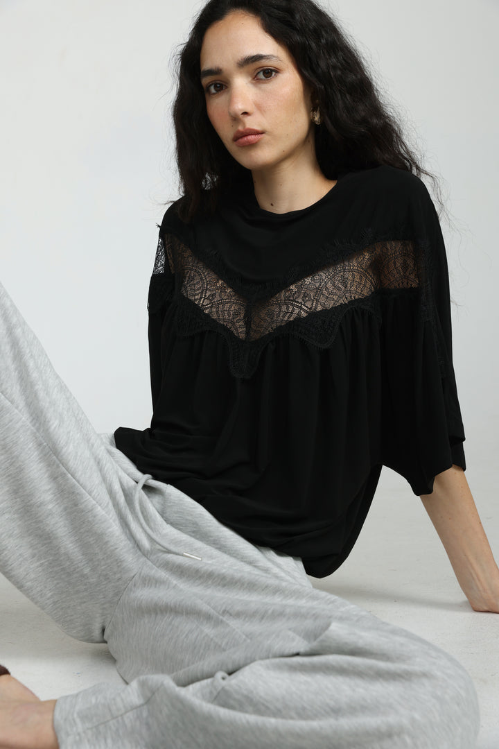 Remotely Black T-Shirt