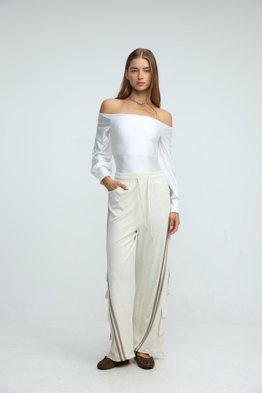 Era White Off Shoulder Bodysuit