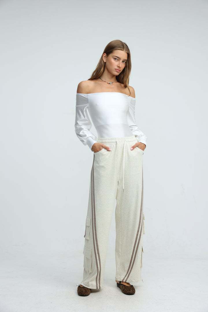 Era White Off Shoulder Bodysuit