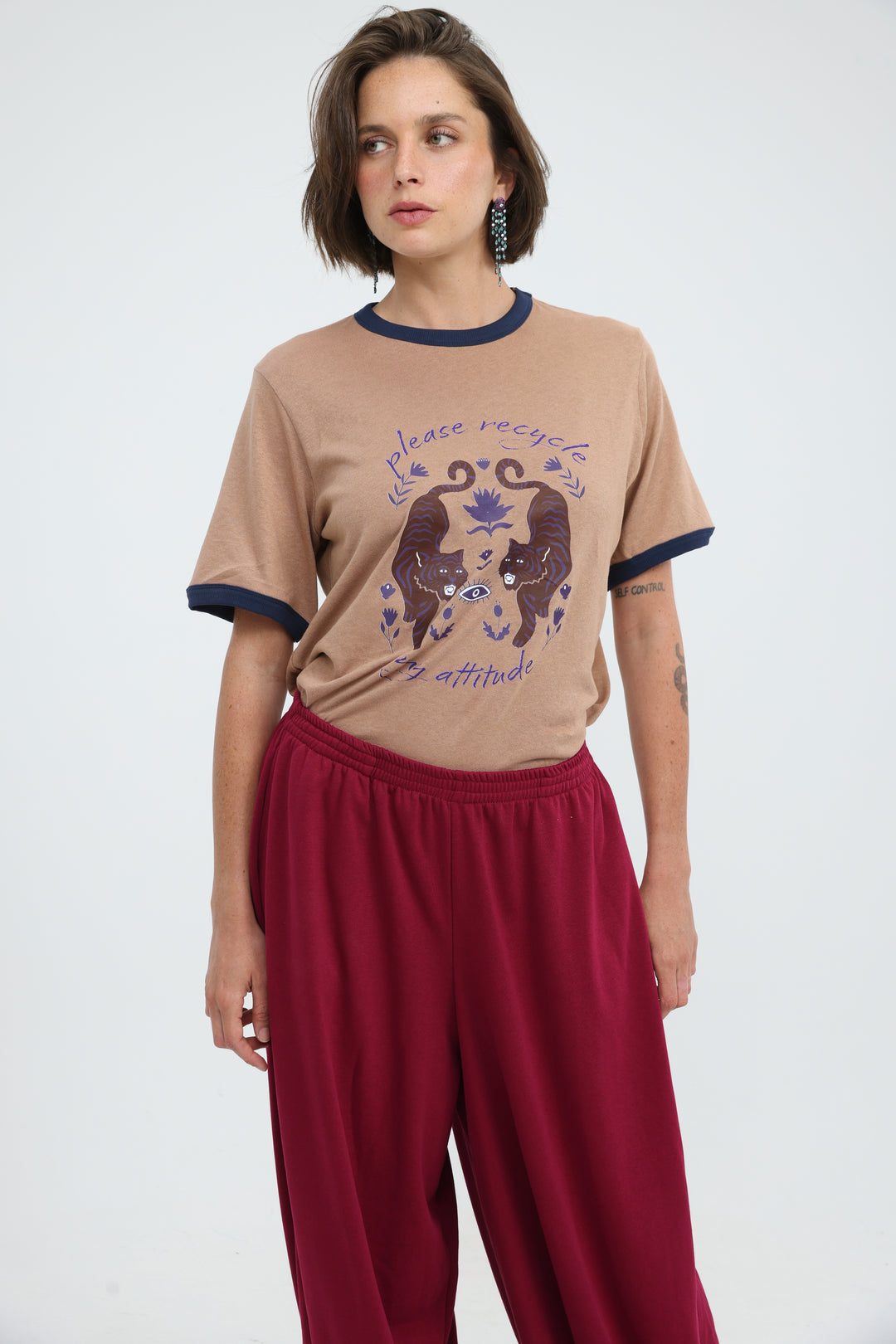 Please Recycle Camel T-Shirt