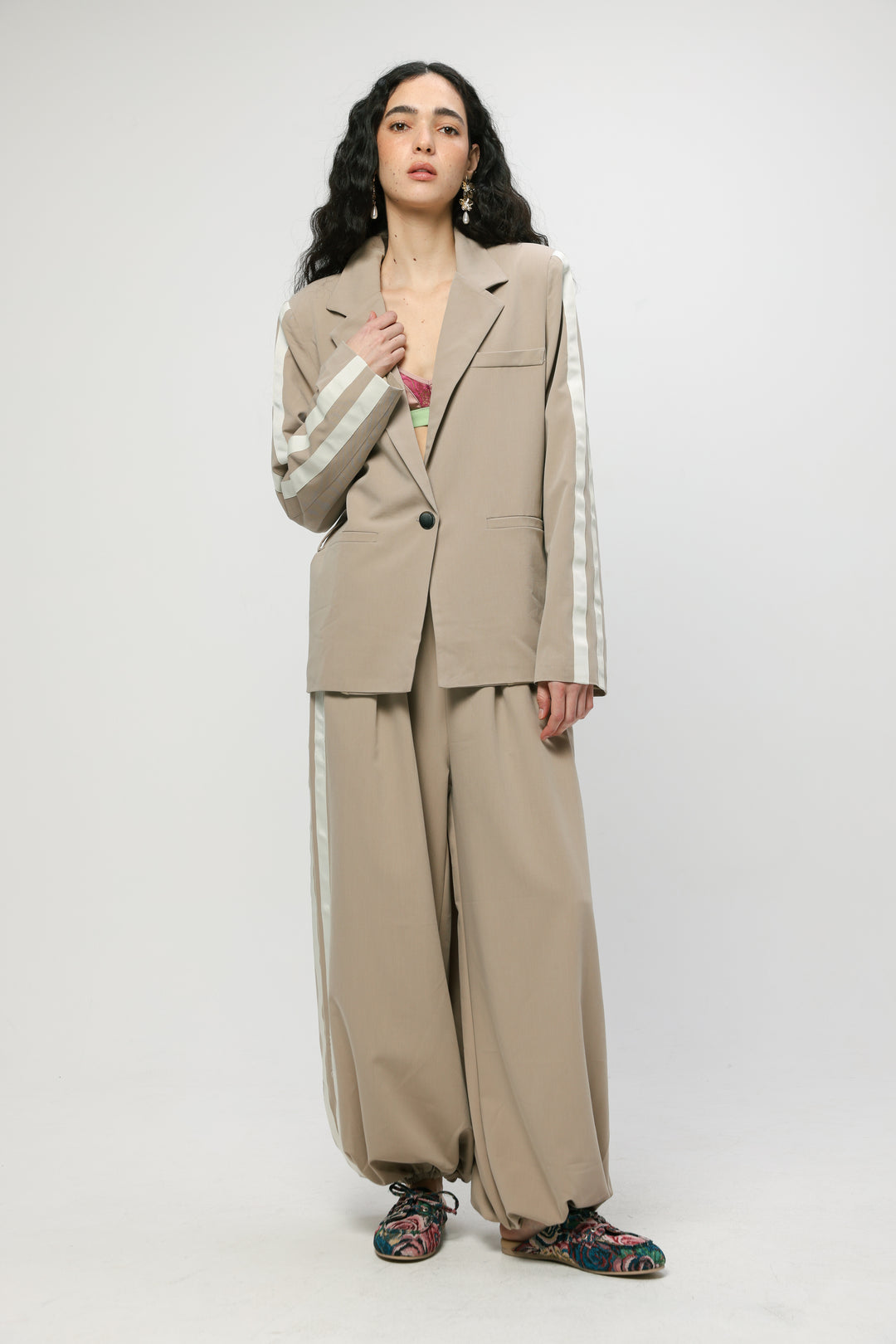 Rebirth Beige Blazer