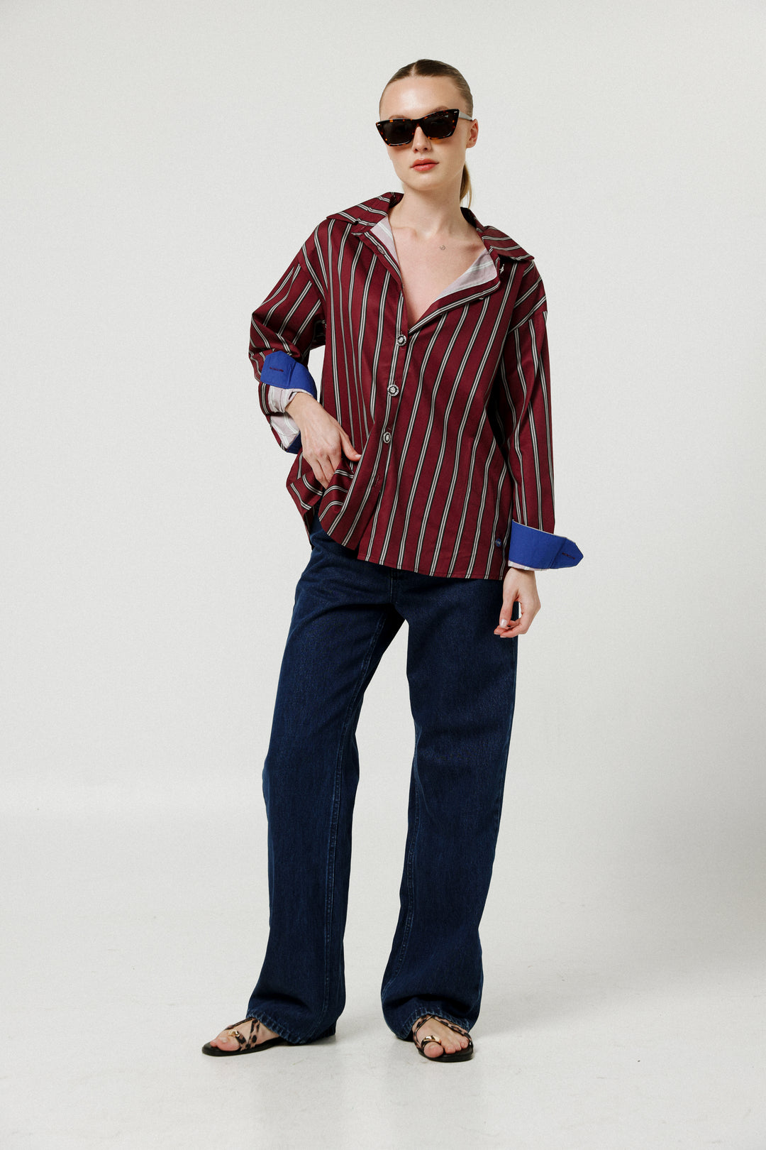 Crown Wine Buttoned Shirt