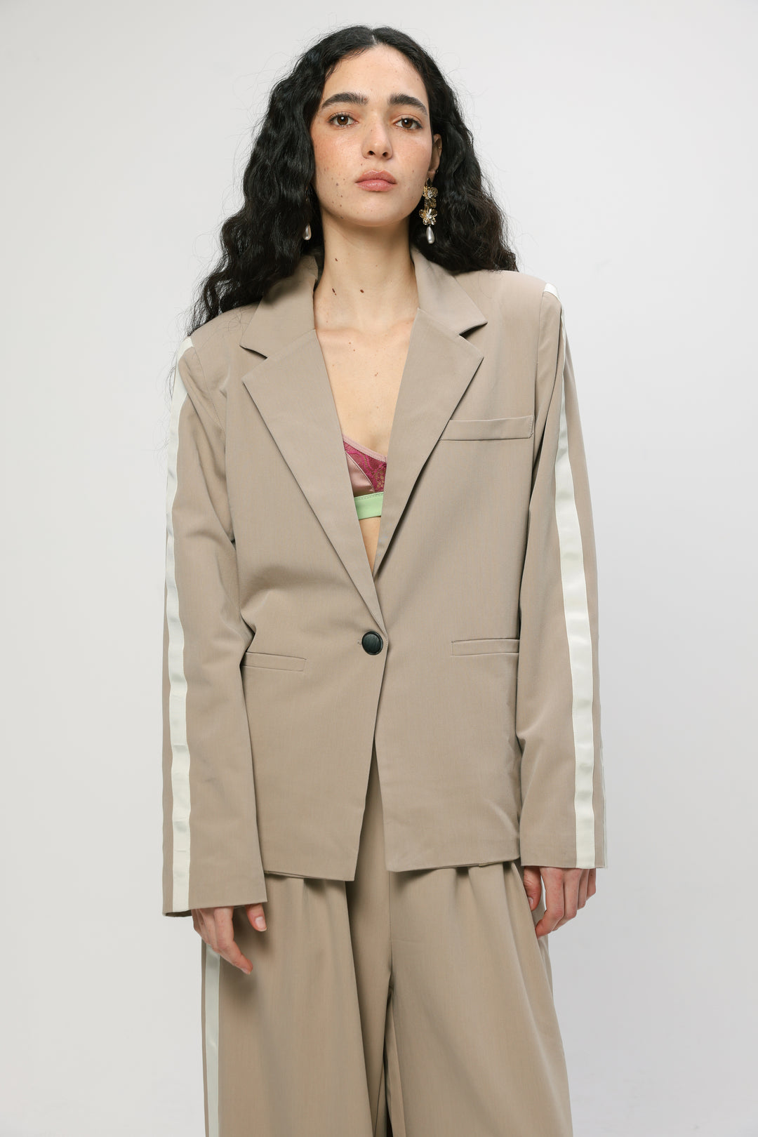 Rebirth Beige Blazer