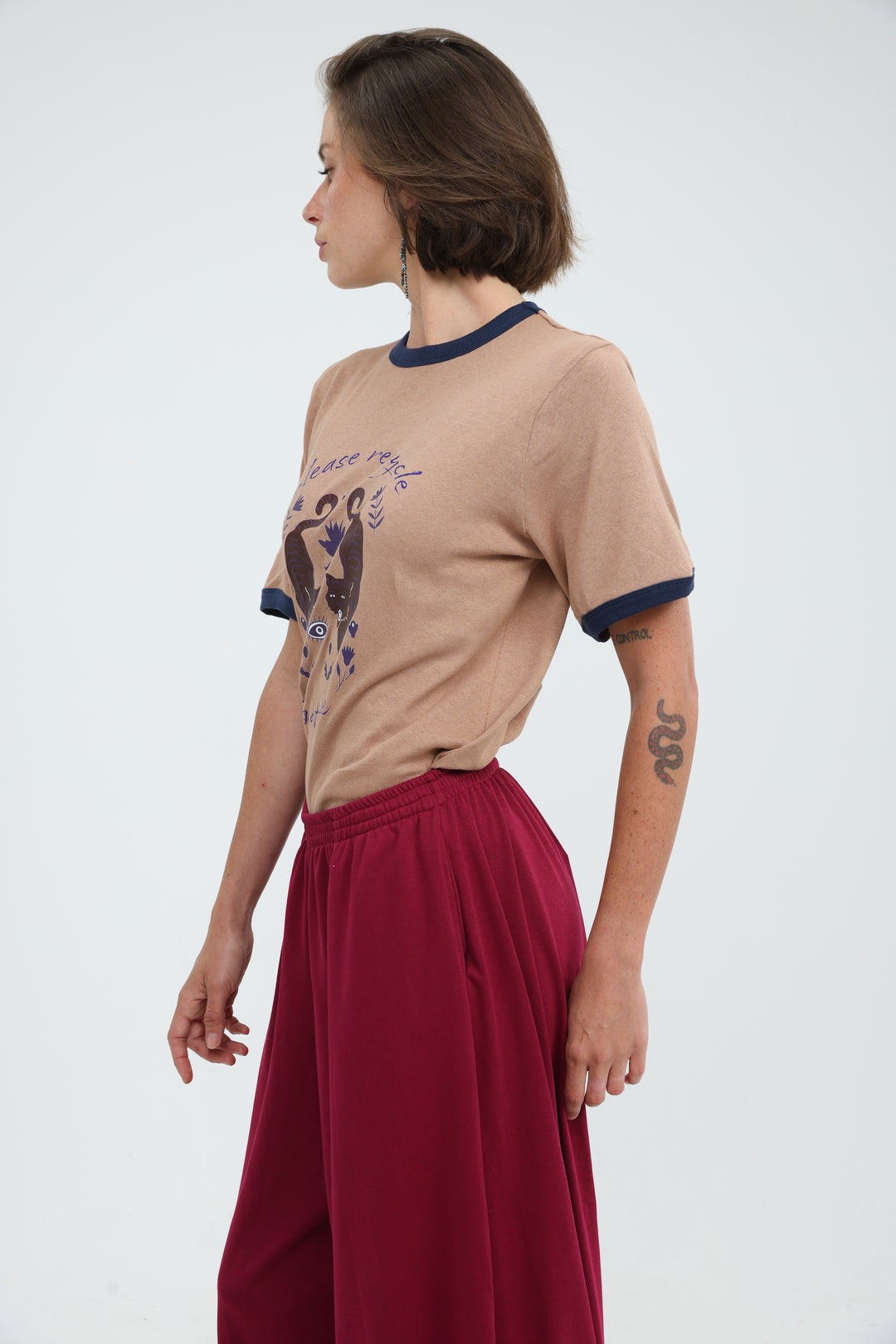 Please Recycle Camel T-Shirt