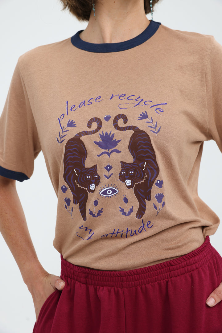 Please Recycle Camel T-Shirt